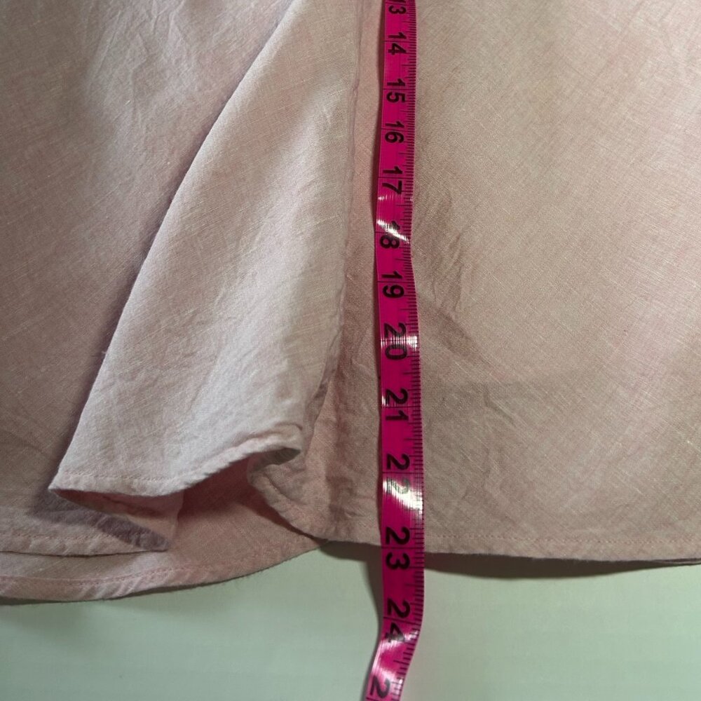 Banana Republic pink lined flared skirt, knee length, size 6 - Picture 6 of 6